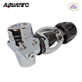 AQUATEC RG-4100F (Yoke) 技術潛水隔膜平衡式一級頭調節器 YOKE