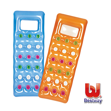 Bestway。74X28成人浮排43040躺浮床/充氣浮板