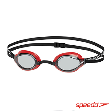 SPEEDO 成人競技泳鏡 SPEEDSOCKET 紅