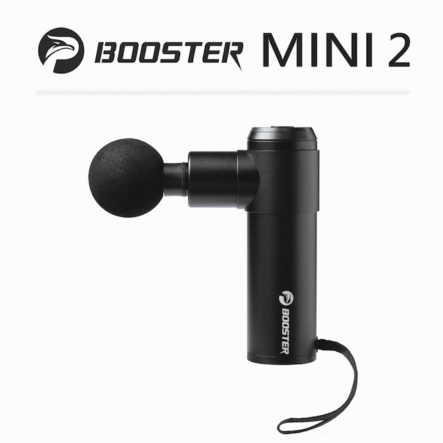 Booster MINI 2肌肉放鬆強力迷你筋膜槍- 霧面黑