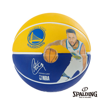 SPALDING 斯伯丁 NBA 球員球 勇士 柯瑞 Curry 籃球 7號