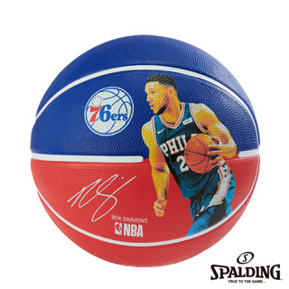 SPALDING 斯伯丁 NBA 球員球 七六人 Ben Simmons 籃球 7號