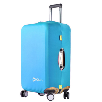 PUSH! 旅遊用品 行李箱 登機箱 萊卡雙重固定 彈力保護套 防塵套 拖運套(標準型)S35 M號