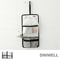 【JD】DINIWELL透明折疊旅行漱洗收納包