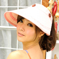 Aimee Toff 率性佳人牛仔遮陽帽(粉)