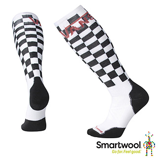 SmartWool X VANS 聯名款PhD滑雪中級減震高筒襪Checkerboard