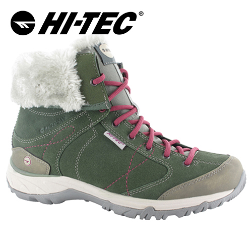 【英國HI-TEC】(女)中筒郊山健行EQUILIBRIO BELLINI綠(O005700061)