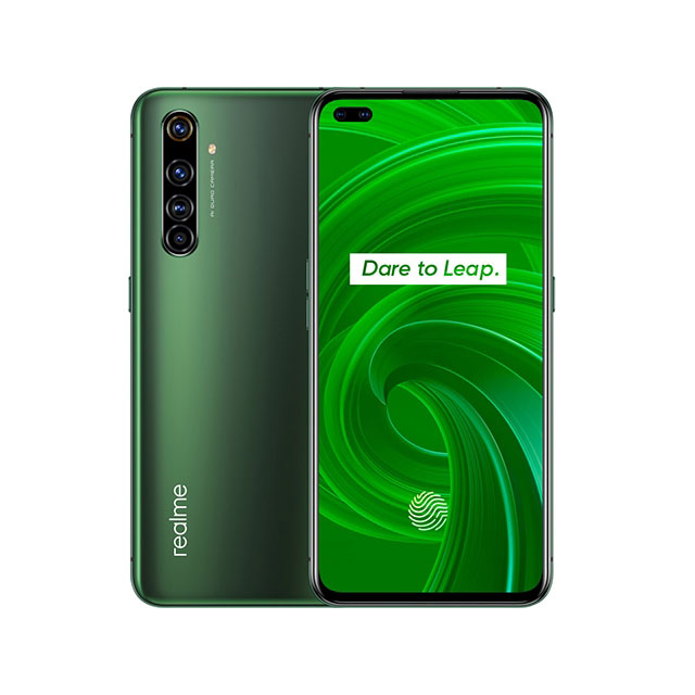 ★贈realme Buds air 真無線藍牙耳機realme X50 Pro(12G+256G) 旗艦四鏡頭手機-青苔
