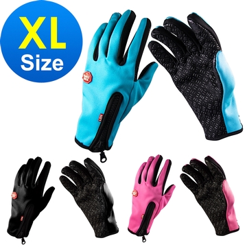 XL Size 手機平板觸控螢幕防風手套