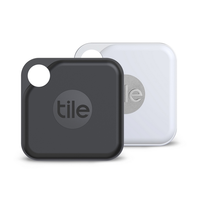 Tile 防丟小幫手- Pro 2.0 雙入組(可換電池) / 黑色+白色