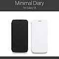 ZENUS Galaxy S6 Minimal 極值輕薄 側掀式真皮皮套
