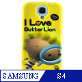 Samsung S4 奶油獅 矽膠軟手機殼-小偵探