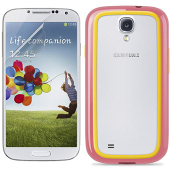 【Belkin】Transparent 螢幕保護貼+Surround Case手機殼│Galaxy S4