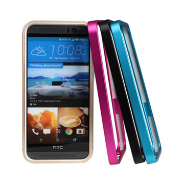 PIE HTC One (M9) 炫彩流行兩件式金屬保護邊框