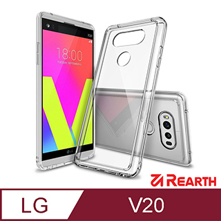 Rearth LG V20 (Ringke Fusion)高質感保護殼(透明)