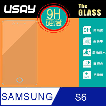 USAY Samsung Galaxy S6 鋼化玻璃保護貼9H