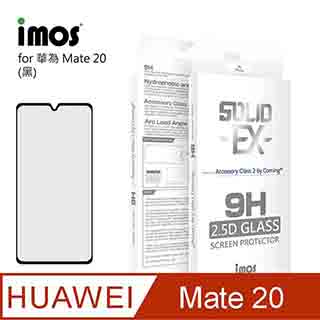 iMos HUAWEI Mate 20 2.5D 滿版玻璃 螢幕保護貼