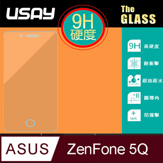 USAY ASUS ZenFone 5Q (ZC600KL) 鋼化玻璃保護貼9H