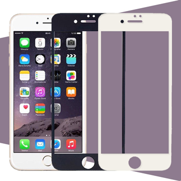 Apple iPhone7 plus 5.5吋 全屏覆蓋 鋼化玻璃保護貼(前貼) 9H硬度 0.26mm 疏水疏油 高清抗指紋