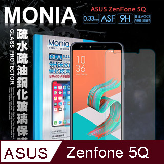 MONIA ASUS ZenFone 5Q ZC600KL 日本頂級疏水疏油9H鋼化玻璃膜