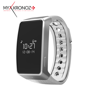MYKRONOZ ZeWatch3 觸控防水通訊智能手錶-時尚銀