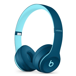 Beats Solo3 Wireless 耳罩式無線耳機-Pop 藍色