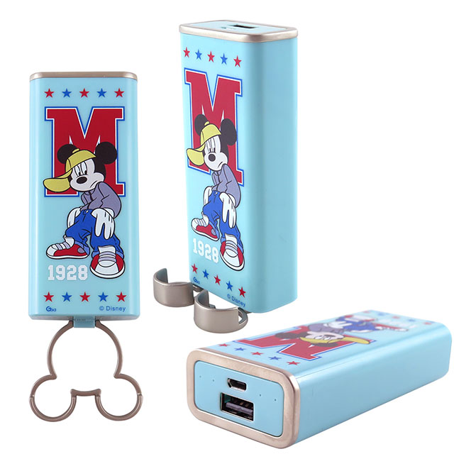 Disney迪士尼 6000 造型指環立架行動電源_1928系列 米奇