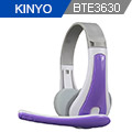 KINYO玩色立體聲耳機麥克風(EM-3630)