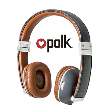 【Polk Audio】hinge wireless NFC 頭戴式無線藍芽耳機(藍色)