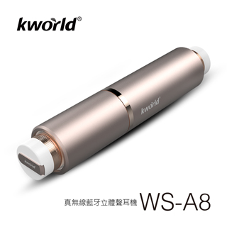 kworld 廣寰 藍牙無線立體聲耳機WS-A8 玫瑰金