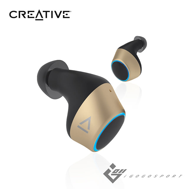Super X-Fi 劇院級環繞音效Creative Outlier Gold 真無線藍牙耳機