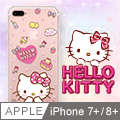 Apple iPhone 7/8 plus Hello Kitty彩繪空壓殼 - 甜點