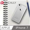 Macally iPhone 7(4.7) 邊框鍍彩保護背蓋(銀)