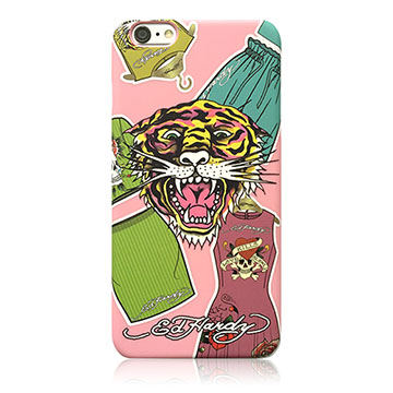 Ed Hardy iPhone 7 (4.7吋)亮面保護殼-時尚老虎