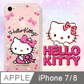Apple iPhone 7/8 Hello Kitty彩繪空壓殼 - 櫻桃