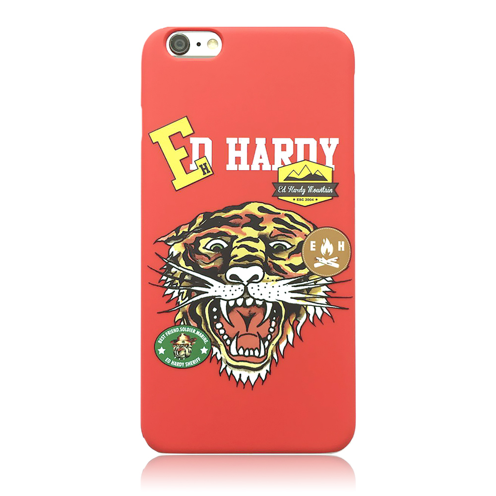 Ed Hardy iPhone 7 PLUS (5.5吋)霧面保護殼-趣味老虎