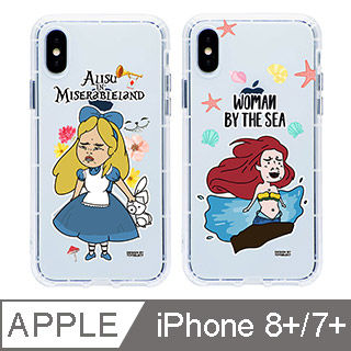 【TOYSELECT】iPhone 7/8 Plus 經典崩壞透明碎花iPhone手機殼 保護殼 手機套 保護套 軟殼