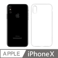 Apple iphone X TPU軟材質 全包覆式 超貼合 抗摔透明保護軟殼