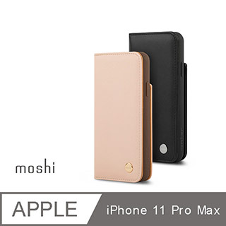 Moshi Overture for iPhone 11 Pro Max 磁吸可拆式卡夾型皮套