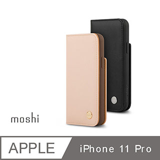 Moshi Overture for iPhone 11 Pro 磁吸可拆式卡夾型皮套