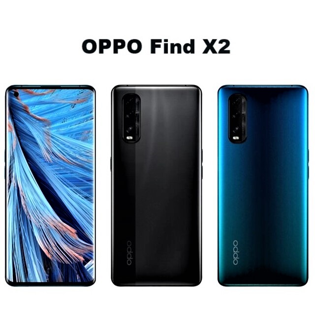 限量搭贈藍牙遙控三腳架自拍棒+3合1傳輸線(隨機不挑色)OPPO Find X2 (12G+256G) 6.7吋智慧手機