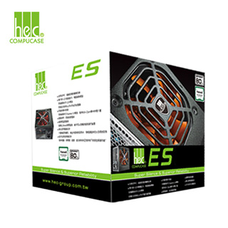 偉訓 HEC ES 550 500W 80+ 白牌 電源供應器