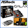(M+V)GALAX 影馳 GTX 1050 Ti OC 4GB DDR5 + 華擎 ASROCK H110M-DVS