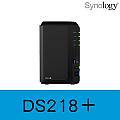 Synology群暉科技 DS218+ 2Bay NAS網路儲存伺服器
