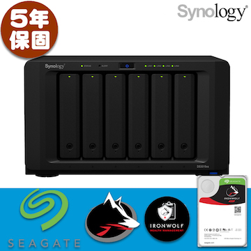 【 IronWolf 4TBx6 】Synology 群暉科技 DiskStation DS3018xs 6Bay NAS 網路儲存伺服器