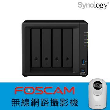 【Foscam R2】Synology 群暉科技 DiskStation DS418play 4Bay NAS