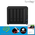 【 IronWolf 3TBx4 】Synology 群暉科技 DiskStation DS418play 4Bay NAS
