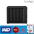 【 WD紅標4TBx4 】Synology 群暉科技 DiskStation DS418play 4Bay NAS