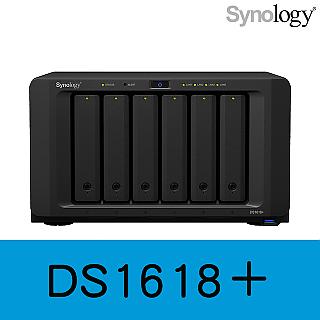 【 IronWolf 3TBx6 】Synology 群暉科技 DS1618+(4G) NAS