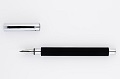 Graf Von FABER-CASTELL輝柏 成吉思汗AMBITION系列 黑色纖維筆桿鋼筆(148141)